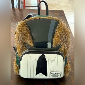 NWT Limited Edition Loungefly Marvel DC Comics Batman Penguin Backpack